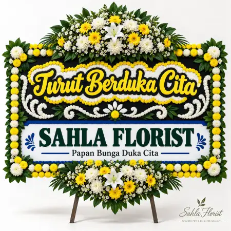 Papan Bunga Duka Cikalong
